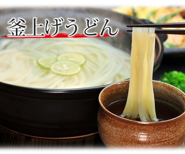 極太麺 | 讃岐うどん通販の亀城庵