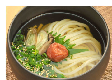 梅じそうどん